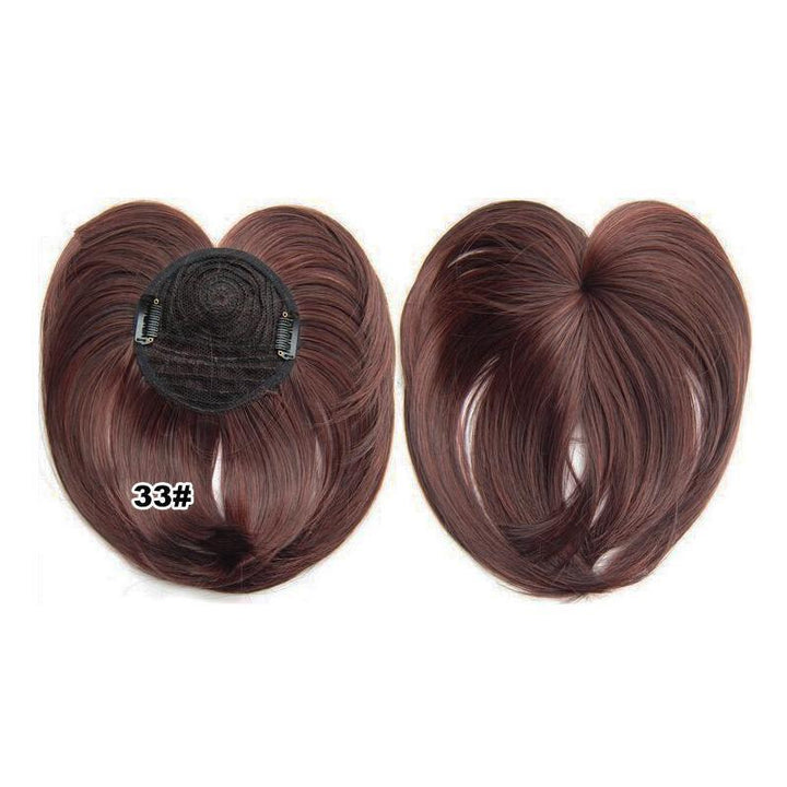Women's Discrete Hair Topper – Short Style with Volume and Clips 8