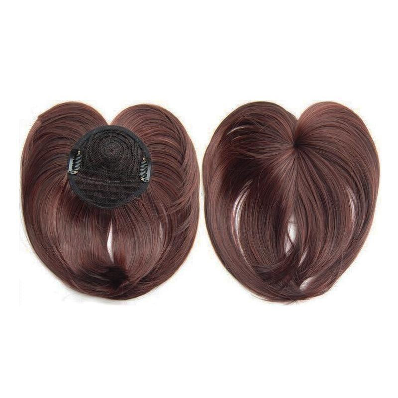 Women's Discrete Hair Topper – Short Style with Volume and Clips 8