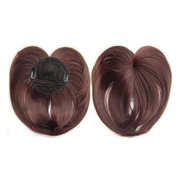 Women's Discrete Hair Topper – Short Style with Volume and Clips 8