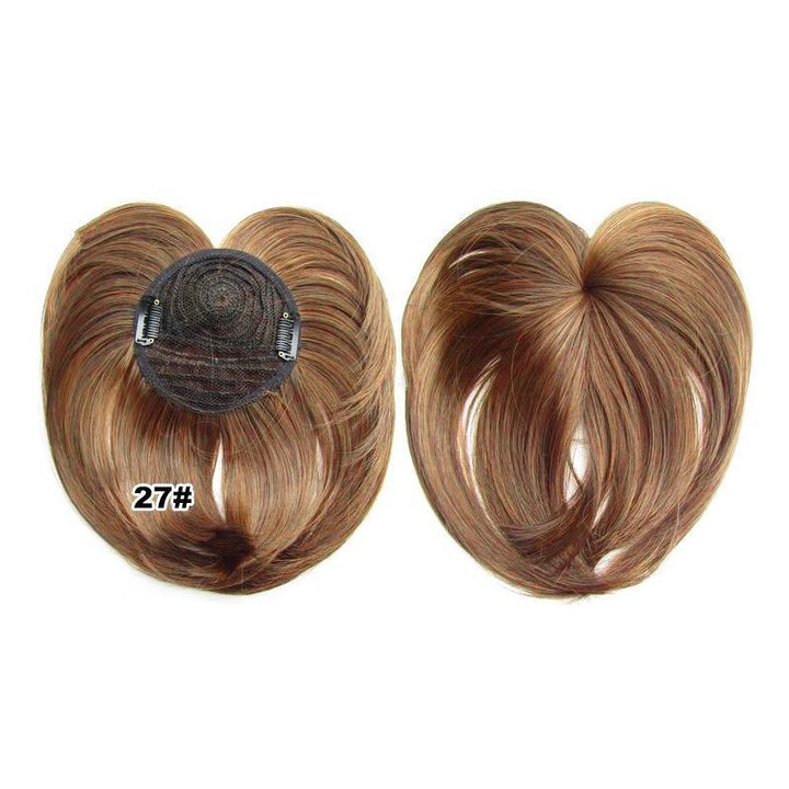 Women's Discrete Hair Topper – Short Style with Volume and Clips 9