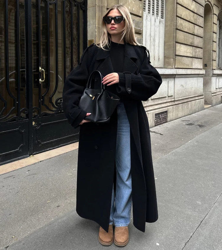 Womens_Double_Breasted_Trench_Coat_Belt_and_Lapel_Collar_1