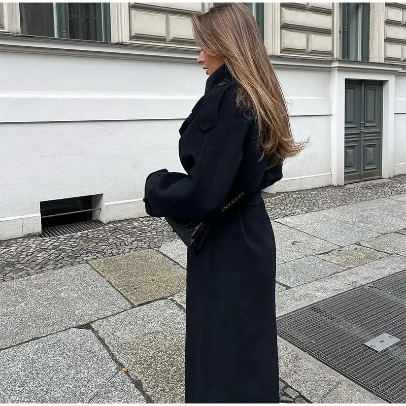 Womens_Double_Breasted_Trench_Coat_Belt_and_Lapel_Collar_5