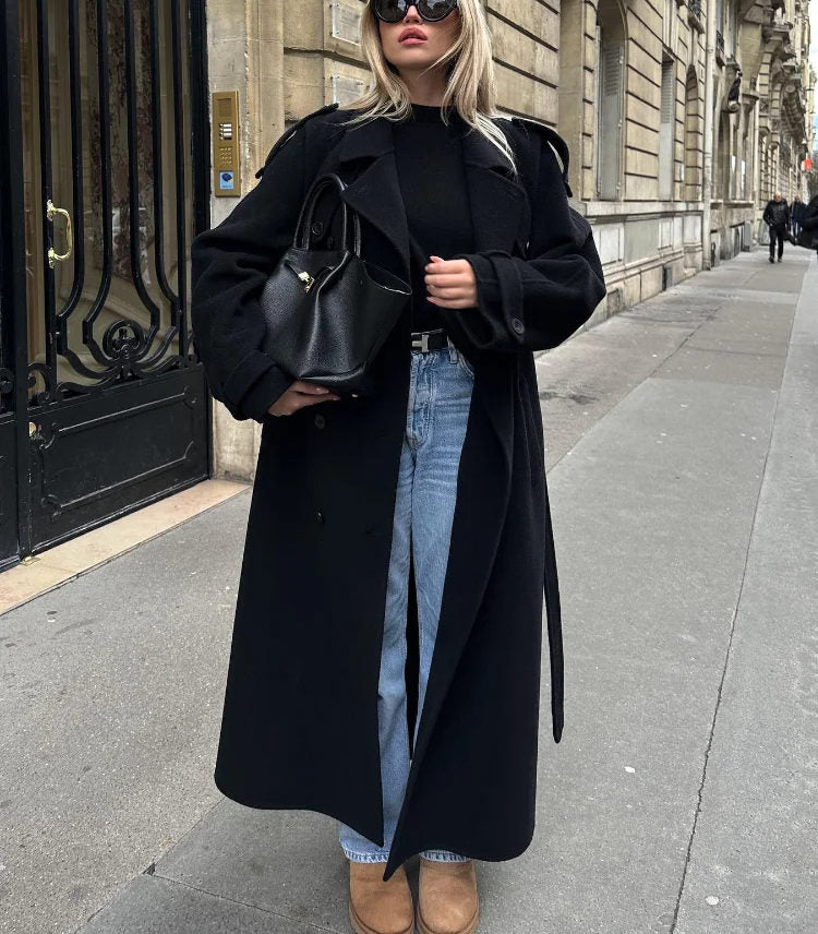 Womens_Double_Breasted_Trench_Coat_Belt_and_Lapel_Collar_6