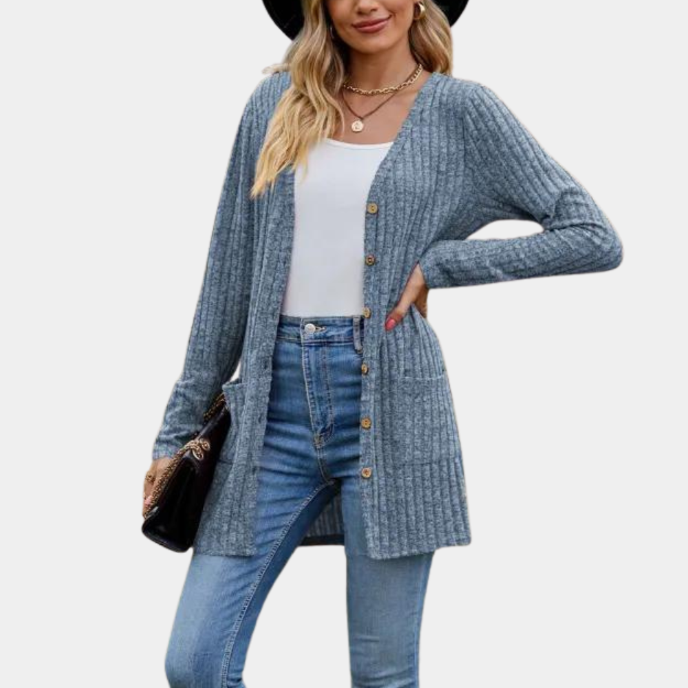 Womens_Elegant_Cotton_Cardigan_Long_and_with_Button_Closure_6