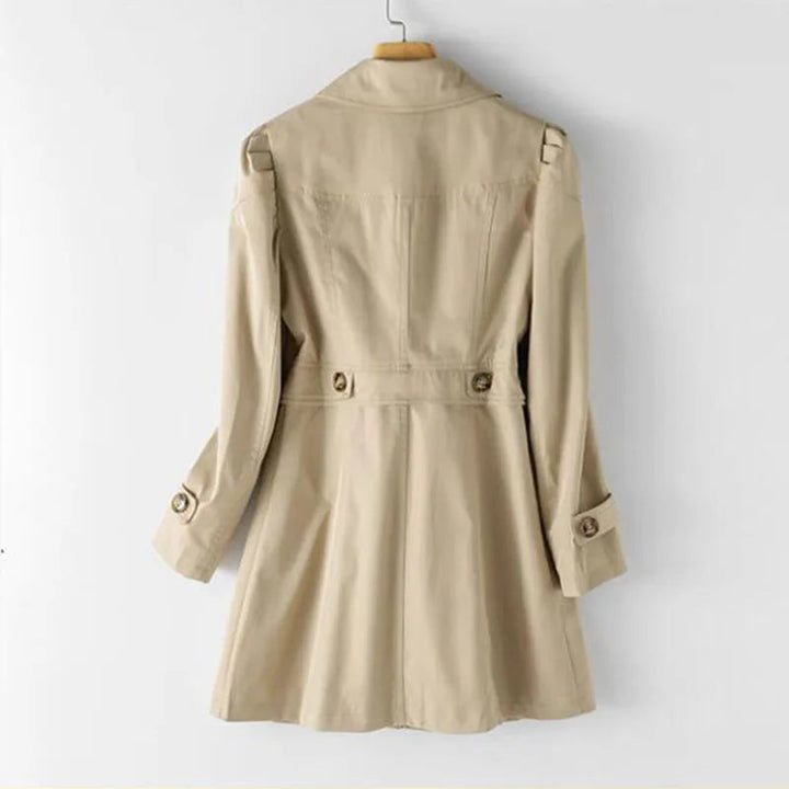 Womens_Elegant_Open_Collar_Trenchcoat_With_Belt_5