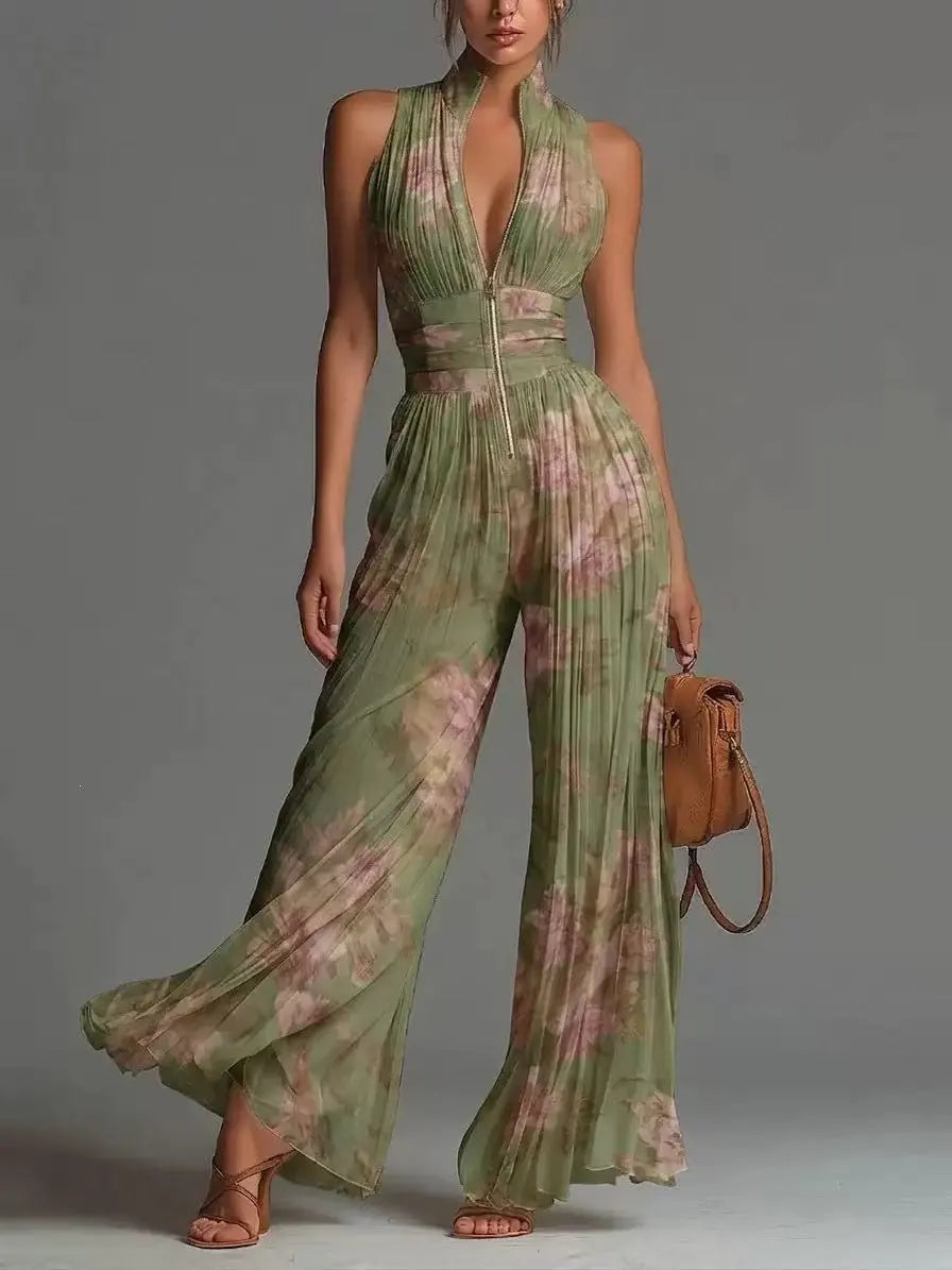 Womens_Elegant_Pleated_Jumpsuit_Deep_V_Neck_and_Wide_Leg_7