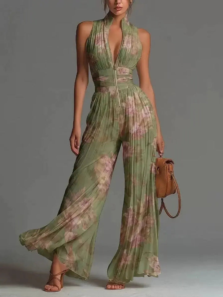 Womens_Elegant_Pleated_Jumpsuit_Deep_V_Neck_and_Wide_Leg_7