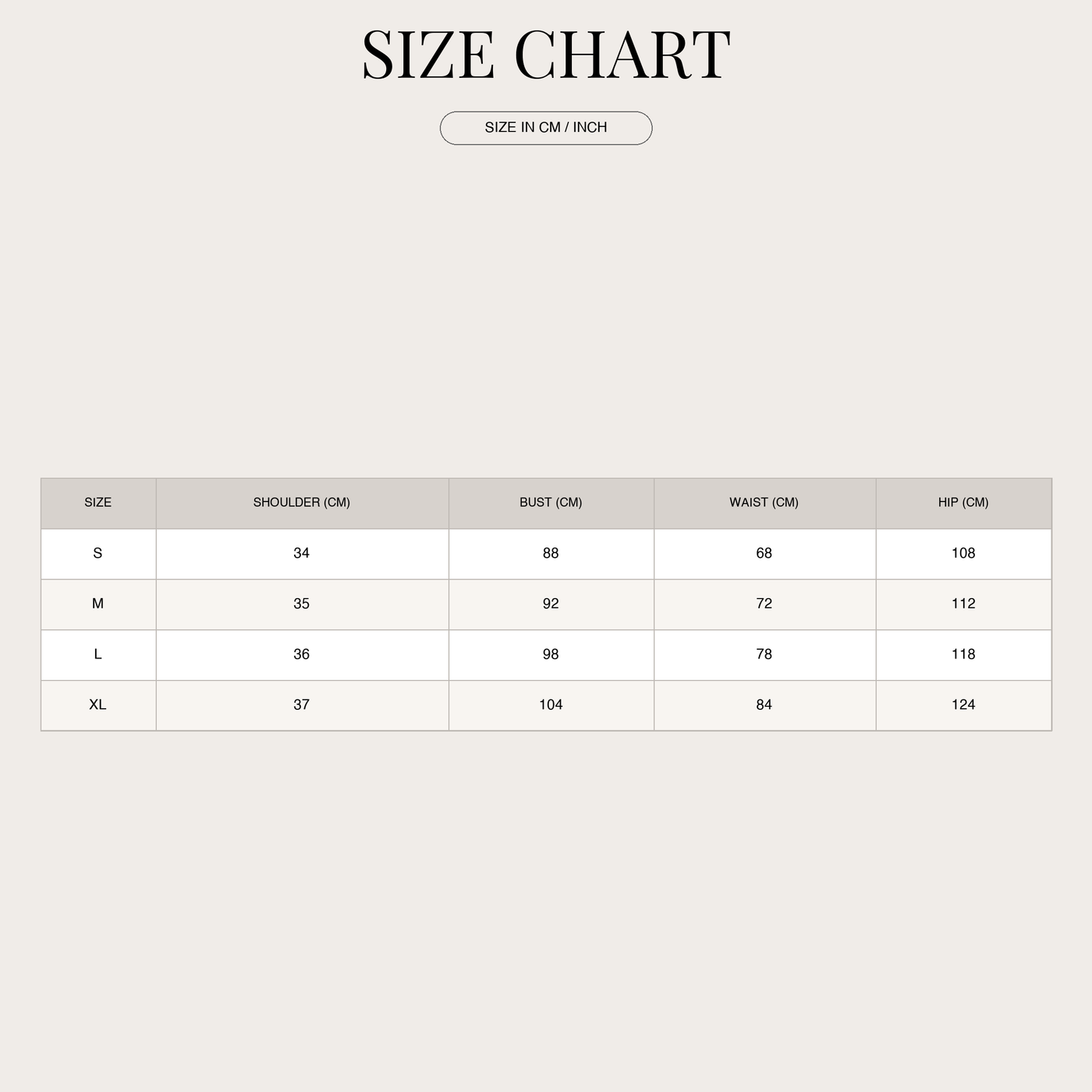Women's Elegant Romantic Evening Dress – Midi Length and V-Neck size chart