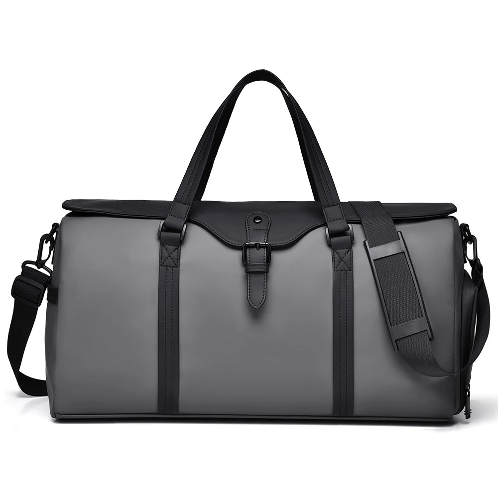 Women's Elegant Travel Bag – Made of Oxford Fabric with Separate Shoe Compartment 13