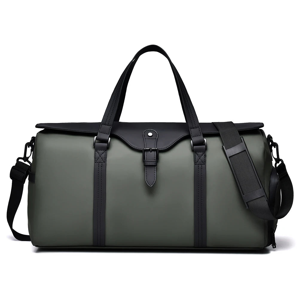 Women's Elegant Travel Bag – Made of Oxford Fabric with Separate Shoe Compartment 14