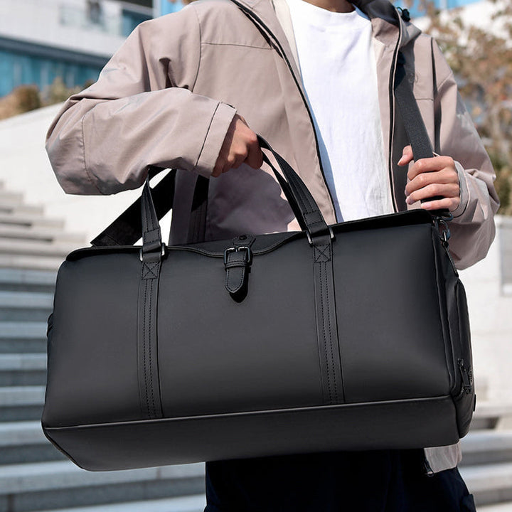 Women's Elegant Travel Bag – Made of Oxford Fabric with Separate Shoe Compartment 3