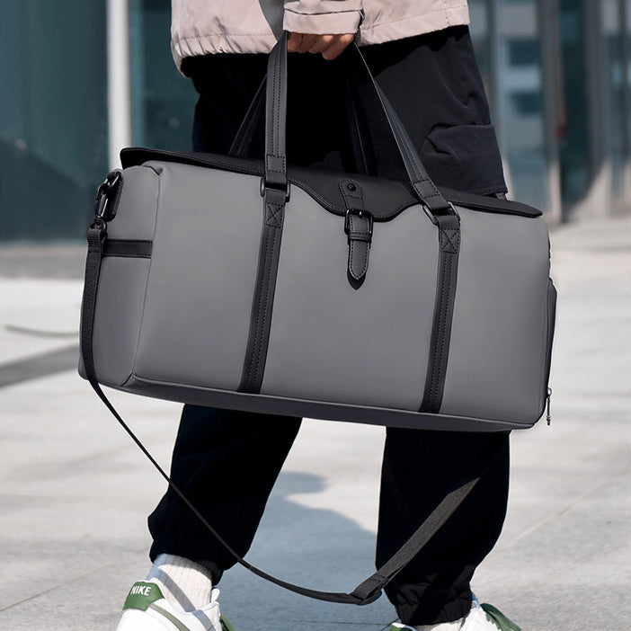 Women's Elegant Travel Bag – Made of Oxford Fabric with Separate Shoe Compartment 4