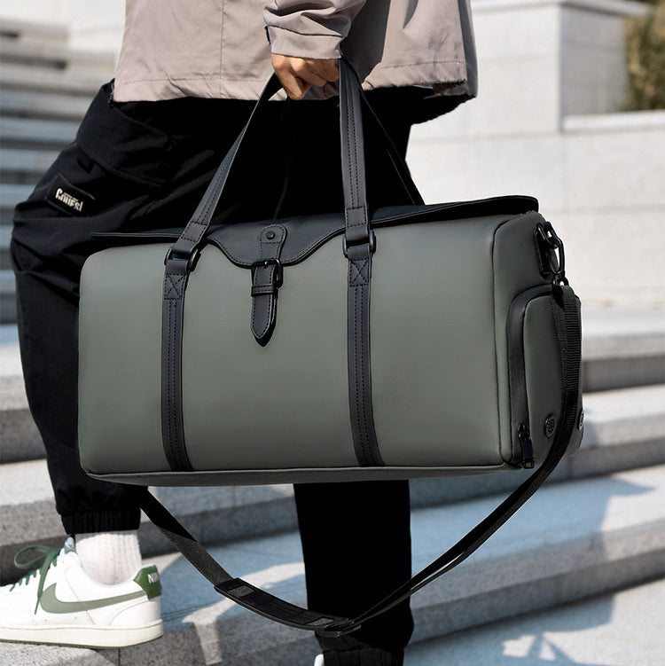 Women's Elegant Travel Bag – Made of Oxford Fabric with Separate Shoe Compartment 5