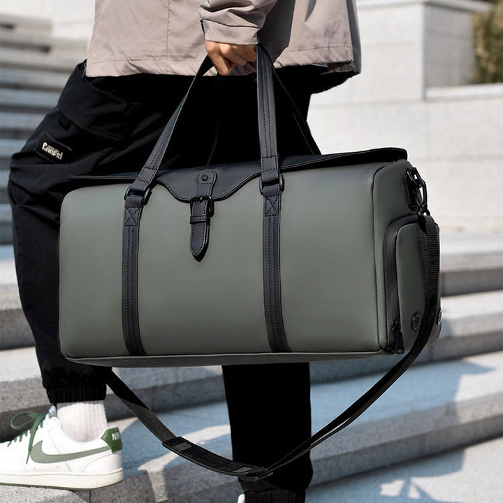 Women's Elegant Travel Bag – Made of Oxford Fabric with Separate Shoe Compartment 5