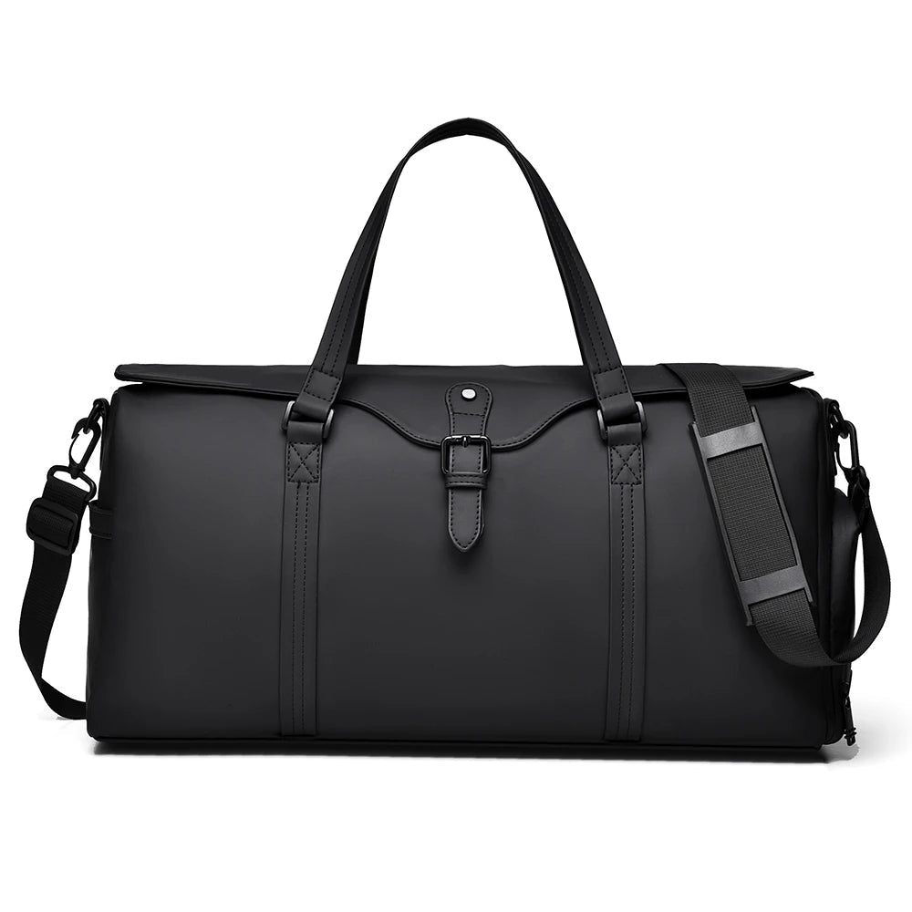 Women's Elegant Travel Bag – Made of Oxford Fabric with Separate Shoe Compartment 7