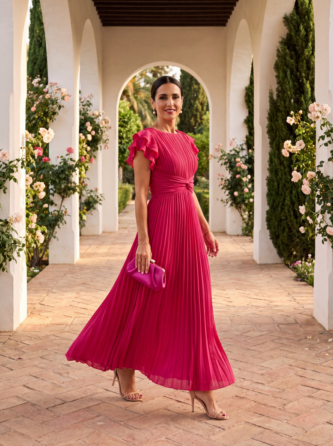 Womens_Elegant_Wedding_Guest_Maxi_Dress_Floral_Print_with_Flowy_Cut_3