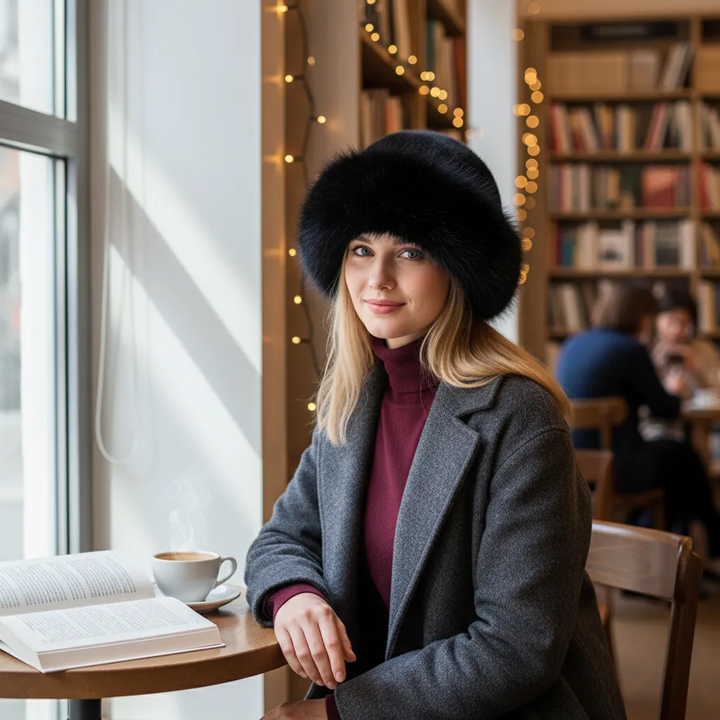 Women's Elegant Winter Fur Hat – Soft Warming and Stylish Protection for the Cold Season 1