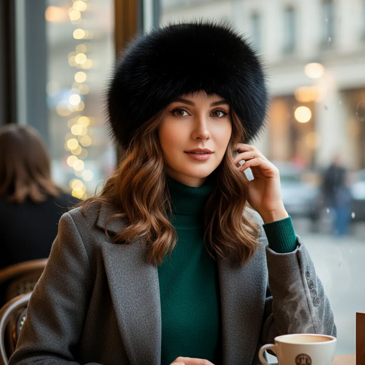 Women's Elegant Winter Fur Hat – Soft Warming and Stylish Protection for the Cold Season 2