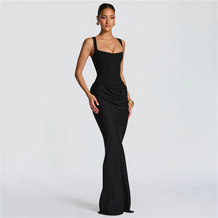 Womens_Figure_Shaping_Maxi_Dress_Refined_Front_Draping_4