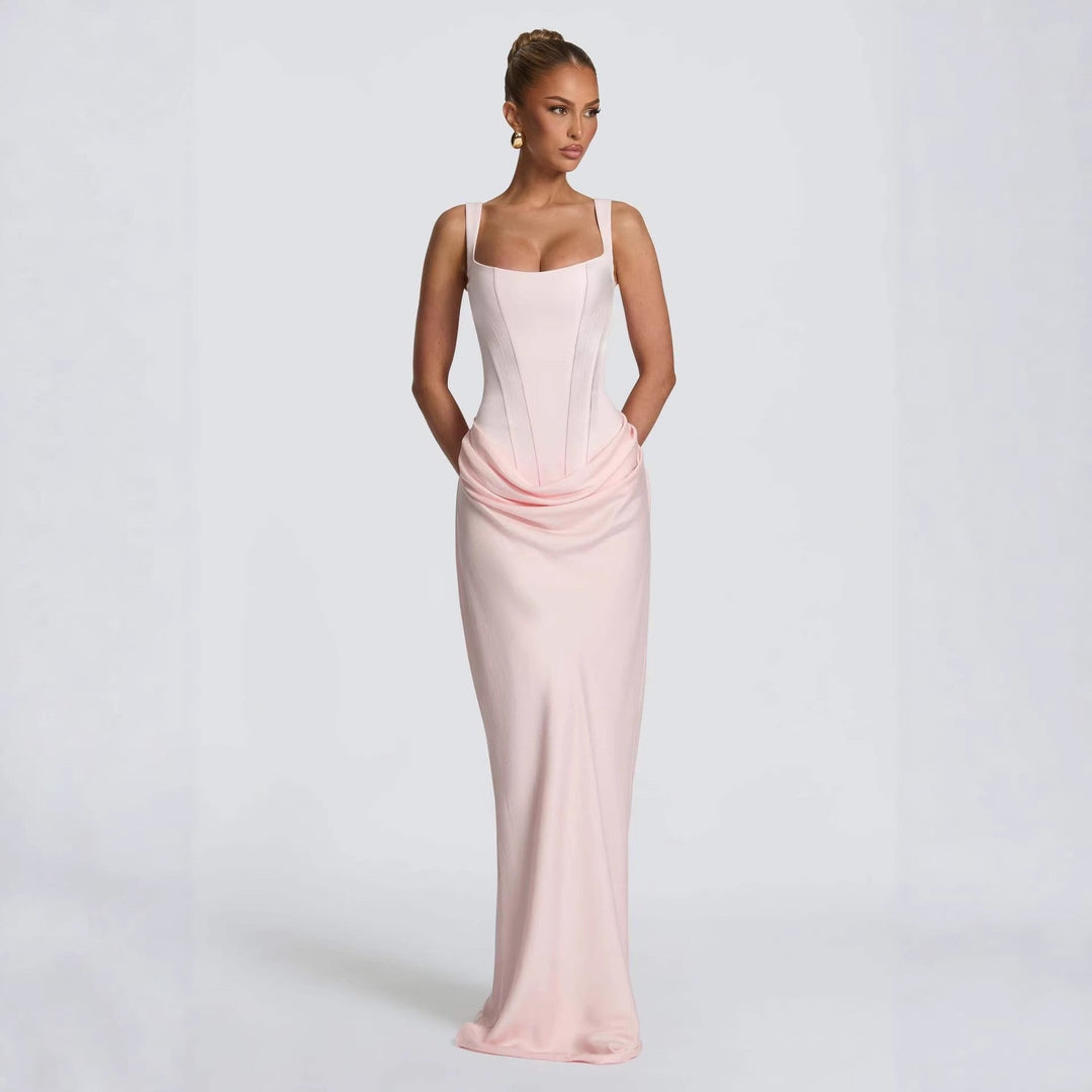 Womens_Figure_Shaping_Maxi_Dress_Refined_Front_Draping_6