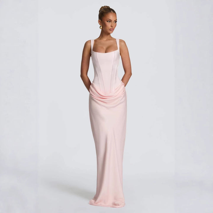 Womens_Figure_Shaping_Maxi_Dress_Refined_Front_Draping_6