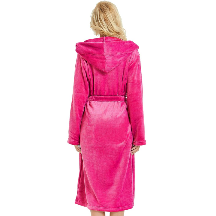Womens_Fleece_Bathrobe_Vivianne_with_Warm_Hood_11