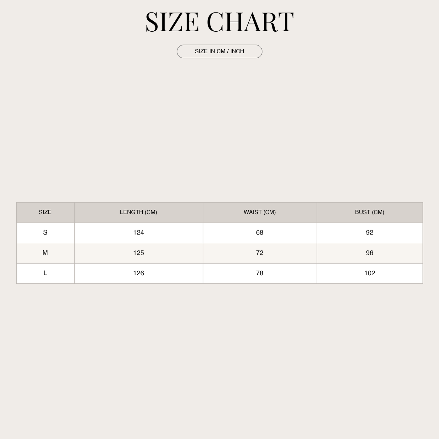 Women's Floral Bodycon Maxi Dress – Strapless with Choker size chart