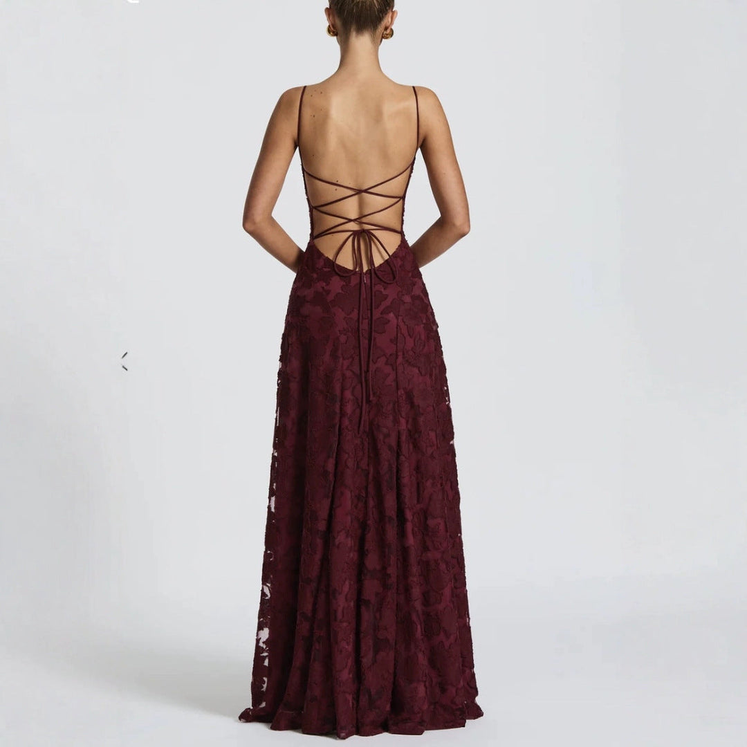 Womens_Floral_Lace_Maxi_Dress_Adjustable_Straps_with_Flowing_Skirt_2