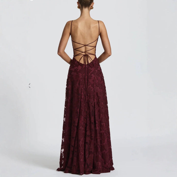 Womens_Floral_Lace_Maxi_Dress_Adjustable_Straps_with_Flowing_Skirt_2