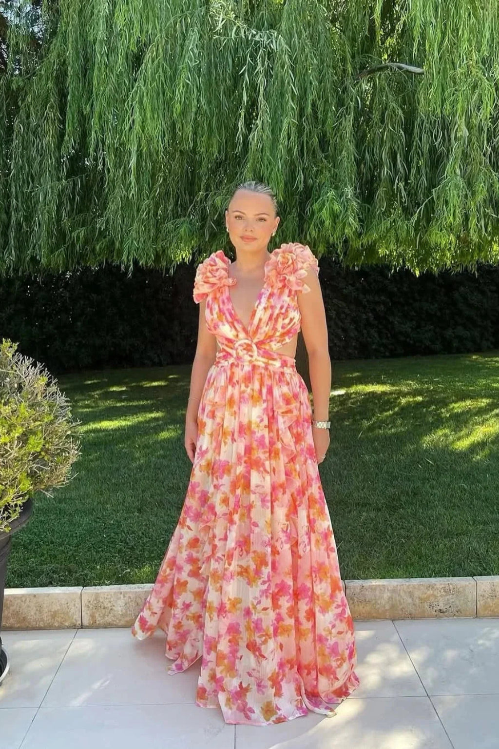 Womens_Floral_Maxi_Dress_Wedding_Guest_V_Neck_with_Ruffles_7