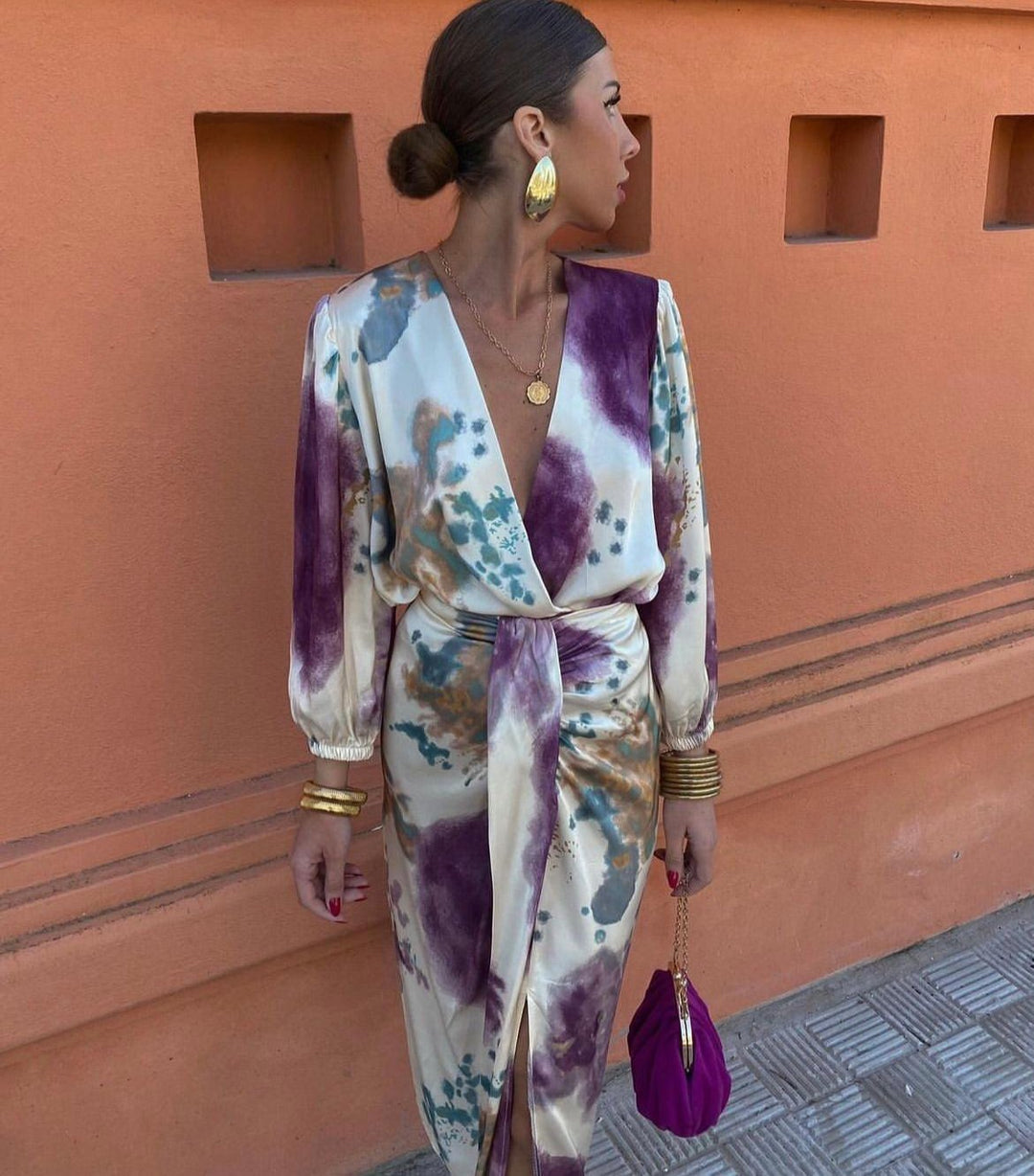 Womens_Floral_Midi_Wrap_Two_Piece_Set_With_V_Neck_2
