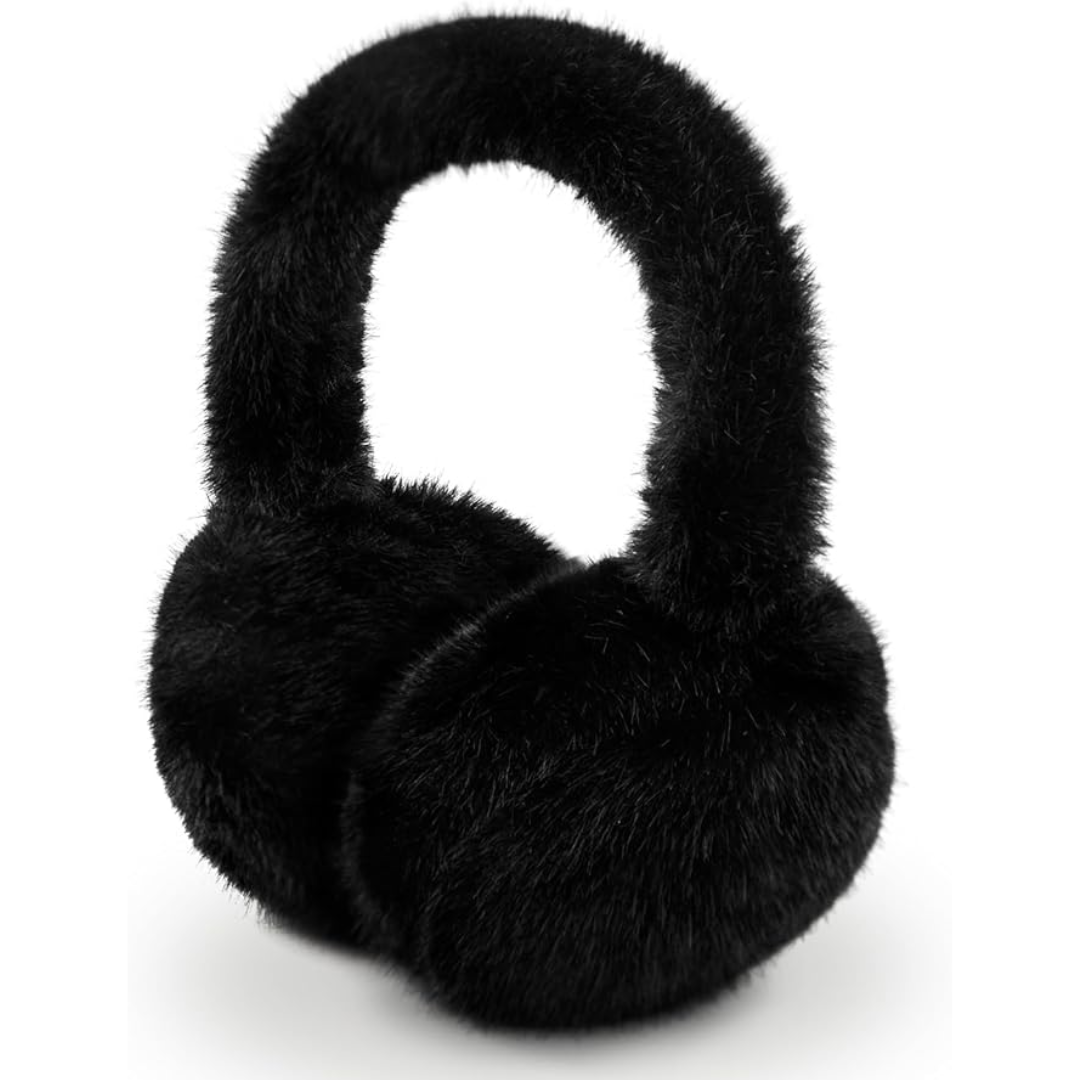 Women's Fluffy Foldable Winter Earmuffs – With Imitation Fur 2