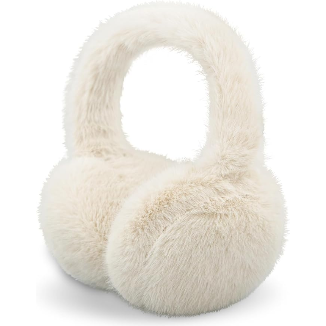 Women's Fluffy Foldable Winter Earmuffs – With Imitation Fur 7