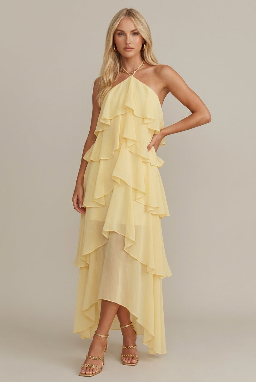 Womens_Halterneck_Maxi_Dress_Floral_print_with_ruffles_and_tiers_5