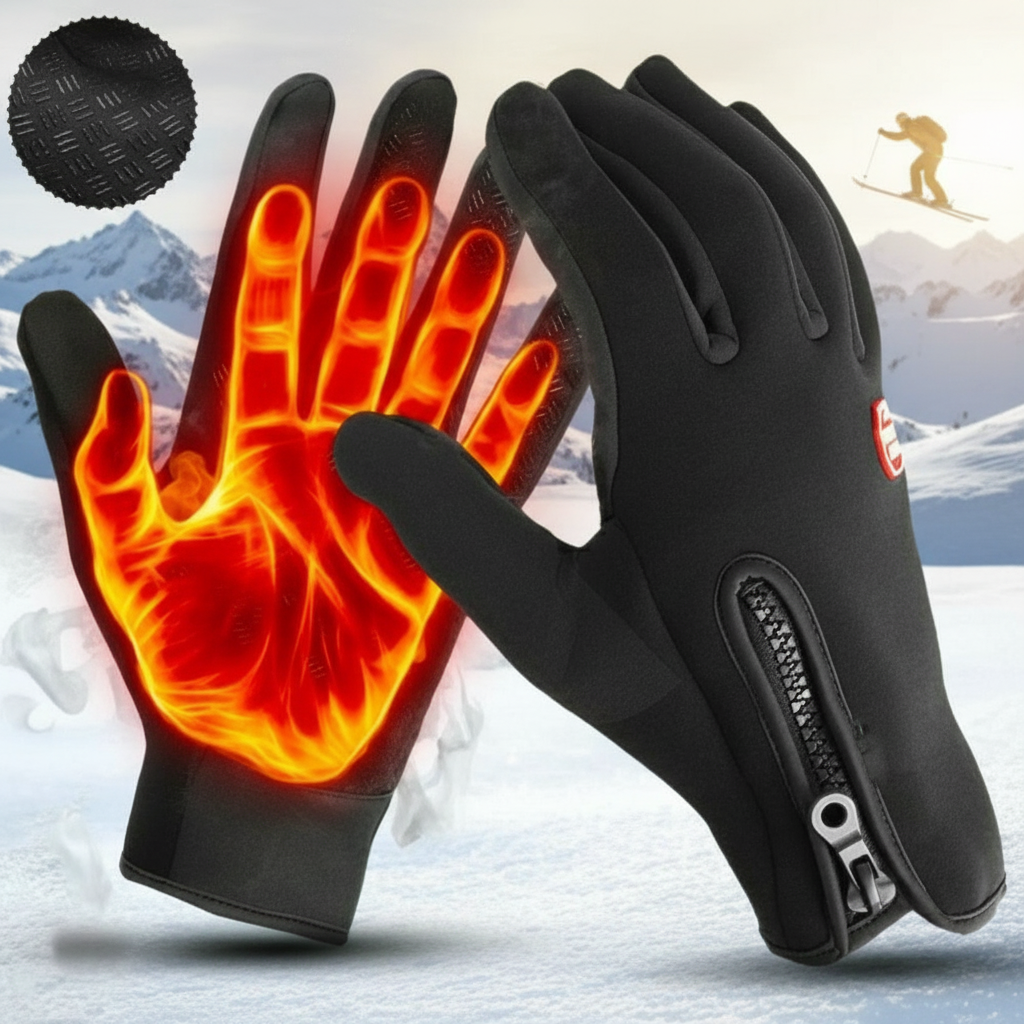 Women's Heatable Winter Gloves – Ideal for Outdoor Sport with Touchscreen Function 2