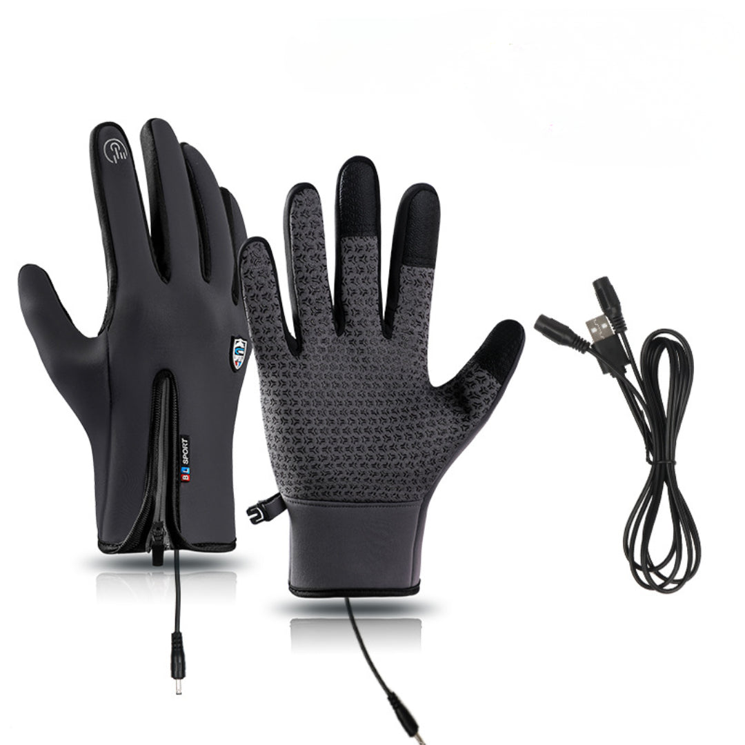 Women's Heated Winter Gloves – Touchscreen for Outdoor Sports 1