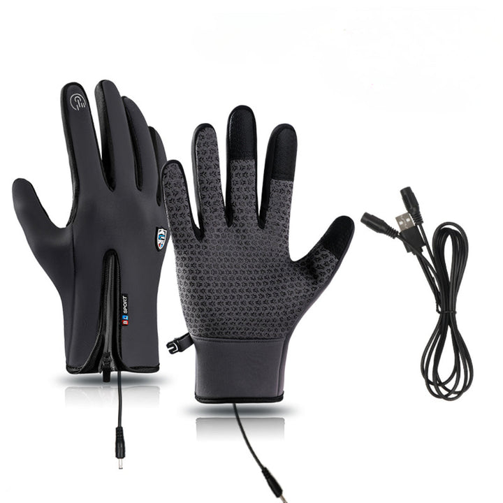 Women's Heated Winter Gloves – Touchscreen for Outdoor Sports 1