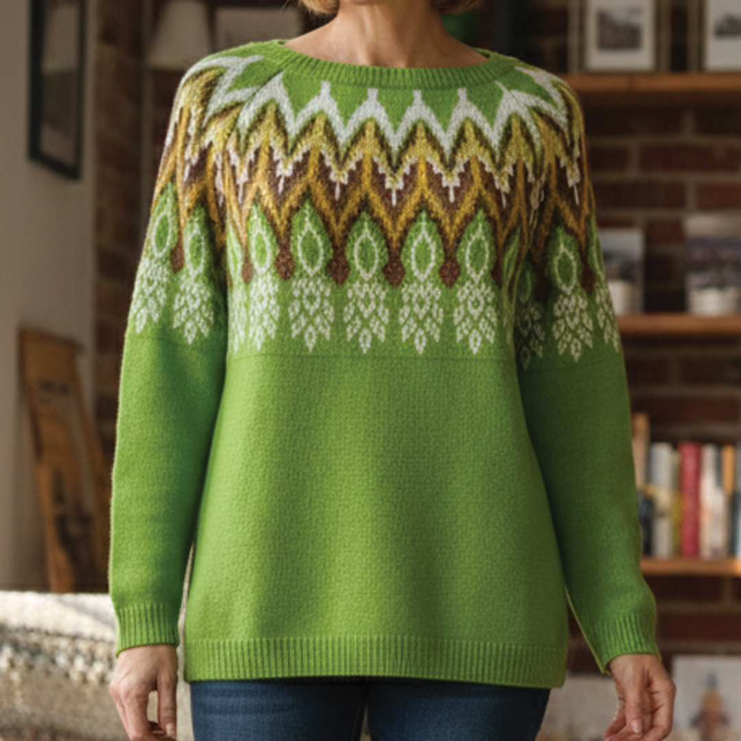 Womens_Jacquard_Knit_Sweater_Cozy_Soft_Touch_Feel_1
