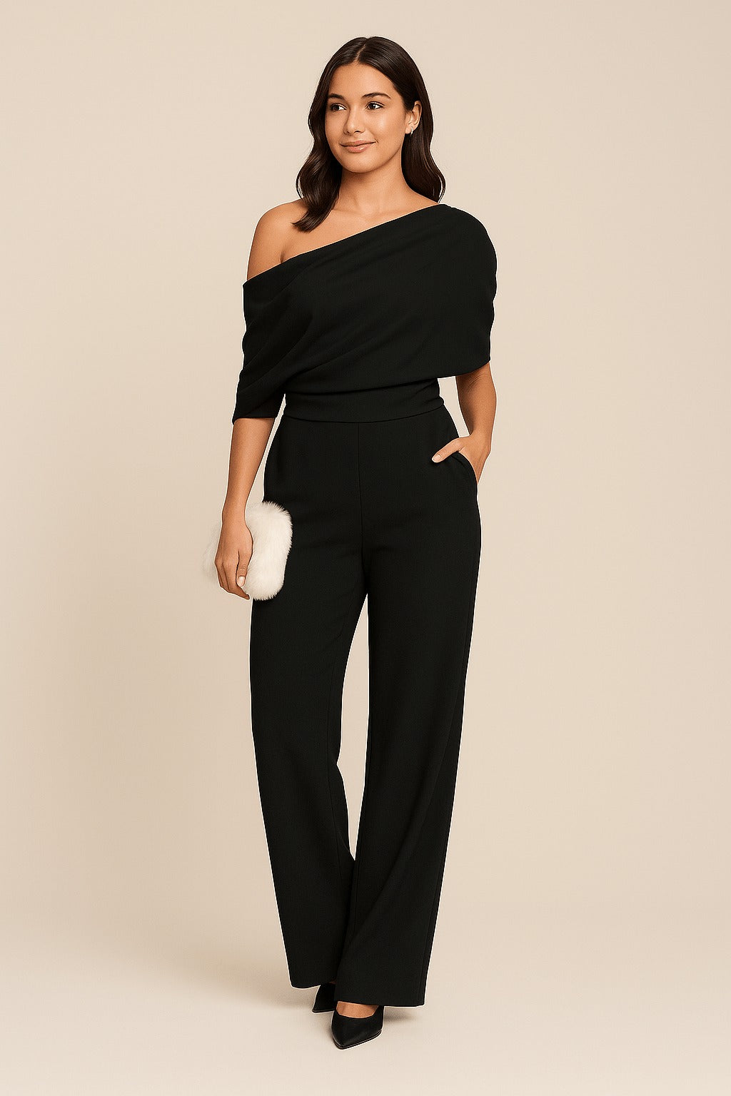 Womens_Jumpsuit_One_Shoulder_Draped_Bodice_Wide_Leg_2
