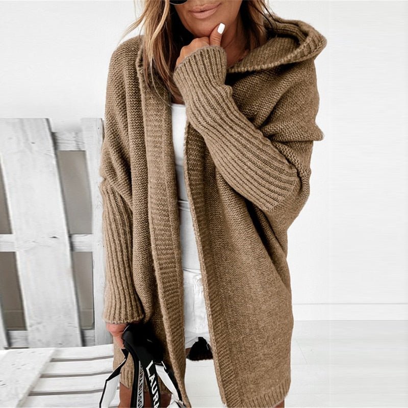 Womens_Knit_Cardigan_Hooded_with_Ribbed_Cuffs_1