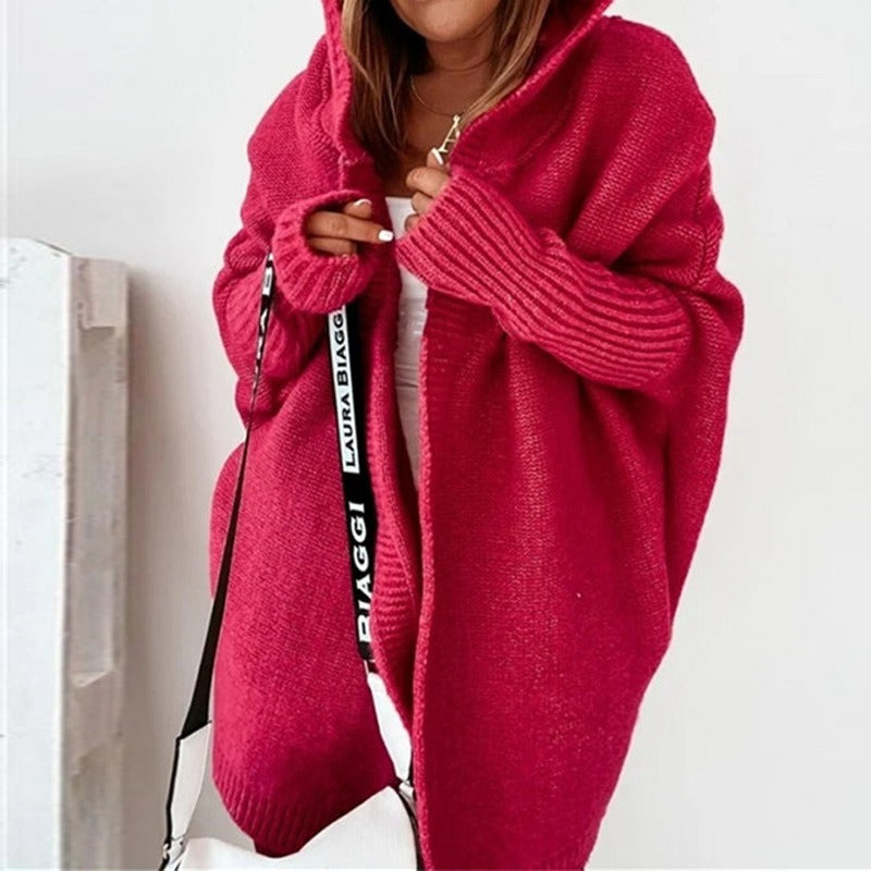 Womens_Knit_Cardigan_Hooded_with_Ribbed_Cuffs_11