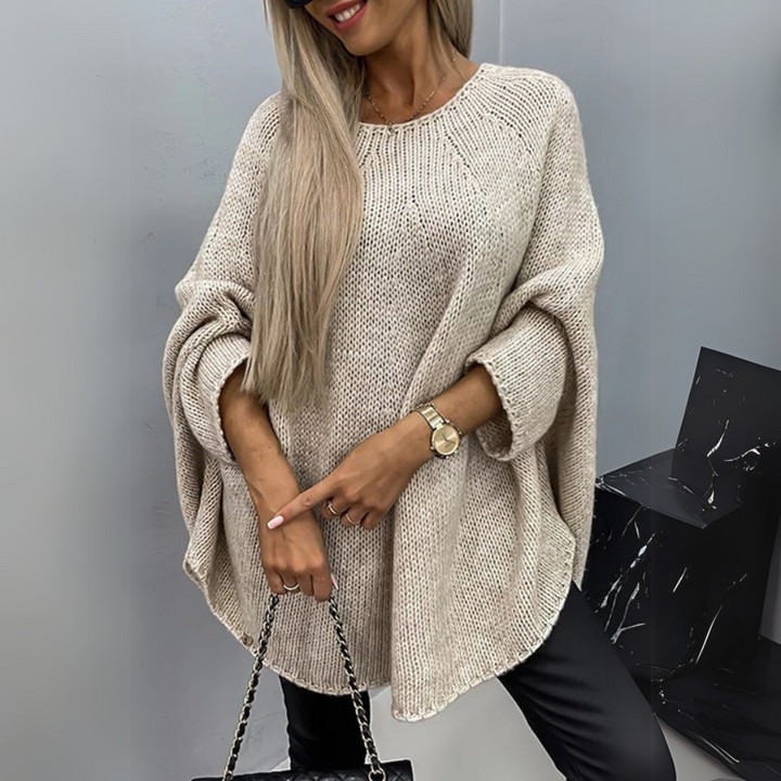 Womens_Knit_Sweater_Oversize_Cut_with_Batwing_Sleeves_1