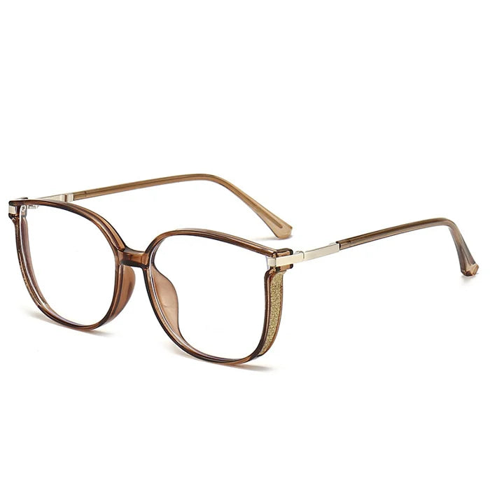 Women's Large-framed Reading Glasses – Fashionable Glasses & Elegant Metal Details 10
