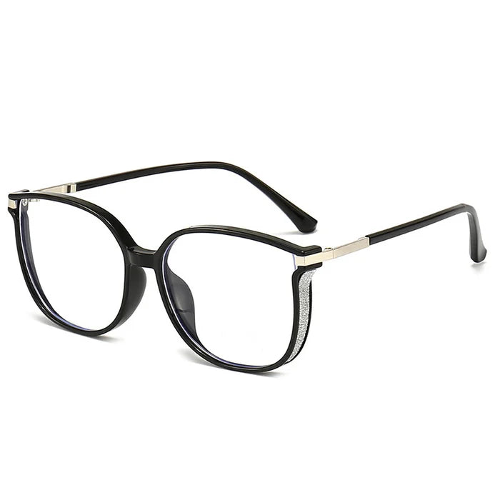 Women's Large-framed Reading Glasses – Fashionable Glasses & Elegant Metal Details 11