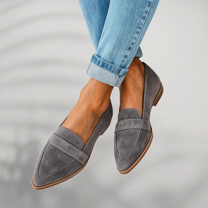 Womens_Leather_Loafers_Block_Heel_with_Penny_Loafer_Style_2