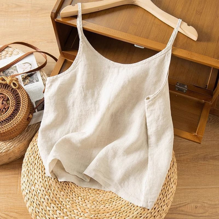 Womens_Lightweight_Linen_Camisole_Top_Adjustable_Straps_2