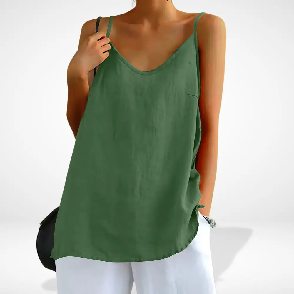 Womens_Linen_Top_Airy_and_with_Spaghetti_Straps_7