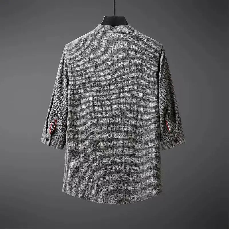 Womens_Linen_Two_Piece_Set_V_neck_shirt_and_pants_6