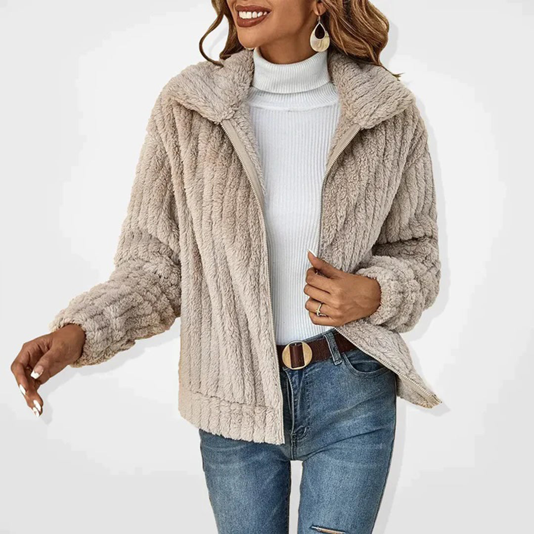 Womens_Long_Fleece_Vest_Elegant_Warm_Full_Zip_Practical_Pockets_1