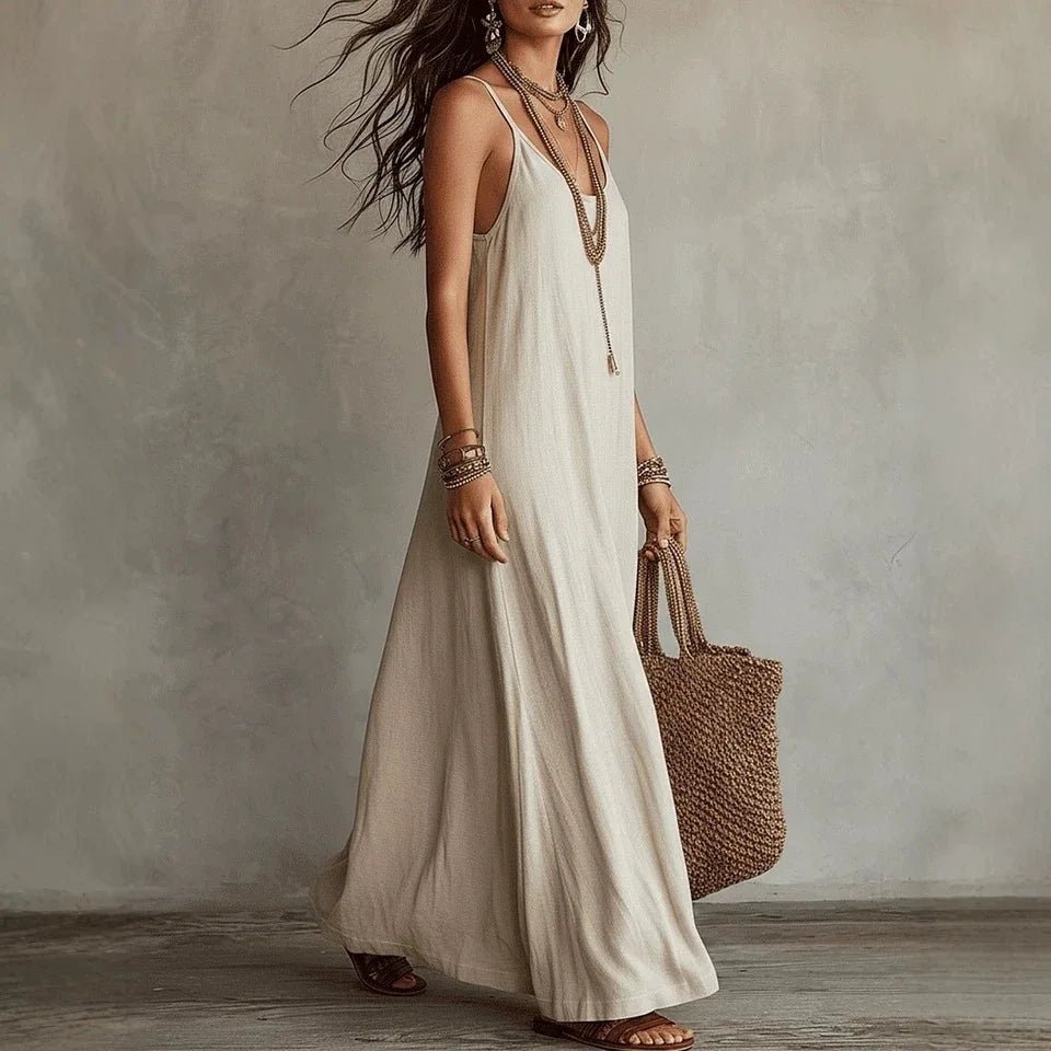 Womens_Loose_Cami_Maxi_Dress_Flowing_with_Spaghetti_Straps_2